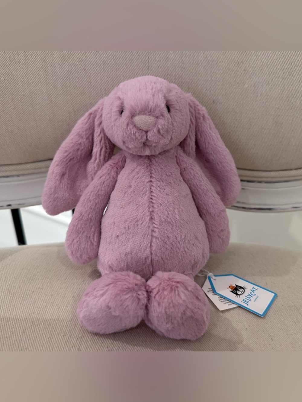 Retired Little Bashful Tulip Pink Bunny Authentic NWT
